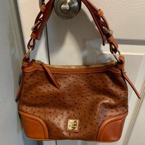 Dooney & Bourke Ostrich Hobo Bag